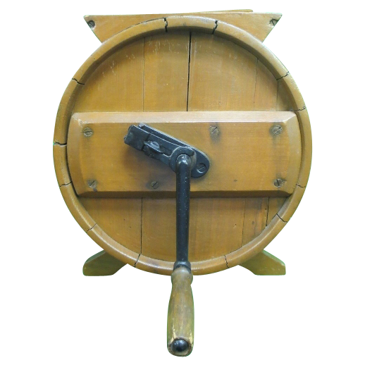 Antique White Cedar 3-Gallon Butter Churn Antique White Cedar 3-Gallon Butter Churn