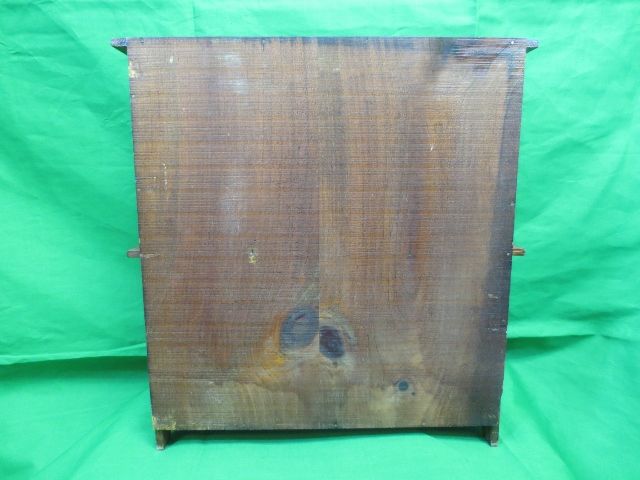 Hand Crafted Miniature Step Back Hutch w/Cutting Board Hand Crafted Miniature Step Back Hutch w/Cutting Board