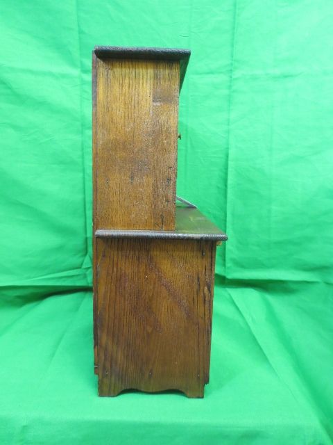 Hand Crafted Miniature Step Back Hutch w/Cutting Board Hand Crafted Miniature Step Back Hutch w/Cutting Board
