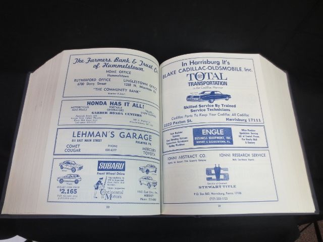 Hershey Bears 1973-1974 Complete Year of Programs Bound in Custom Book Hershey Bears 1973-1974 Complete Year of Programs Bound in Custom Book