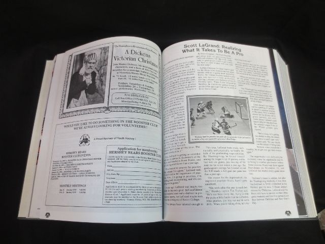 Hershey Bears 1993-1994 Complete Year of Programs Bound in 4 Custom Books Hershey Bears 1993-1994 Complete Year of Programs Bound in 4 Custom Books