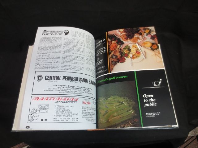 Hershey Bears 1992-1993 Complete Year of Programs Bound in 4 Custom Books Hershey Bears 1992-1993 Complete Year of Programs Bound in 4 Custom Books