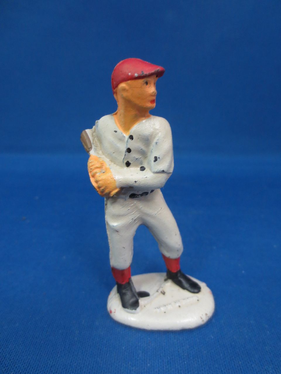 1930's 10 PIECES-Auburn Rubber Baseball Figures Vintage 1930's 10 PIECES-Auburn Rubber Baseball Figures Vintage