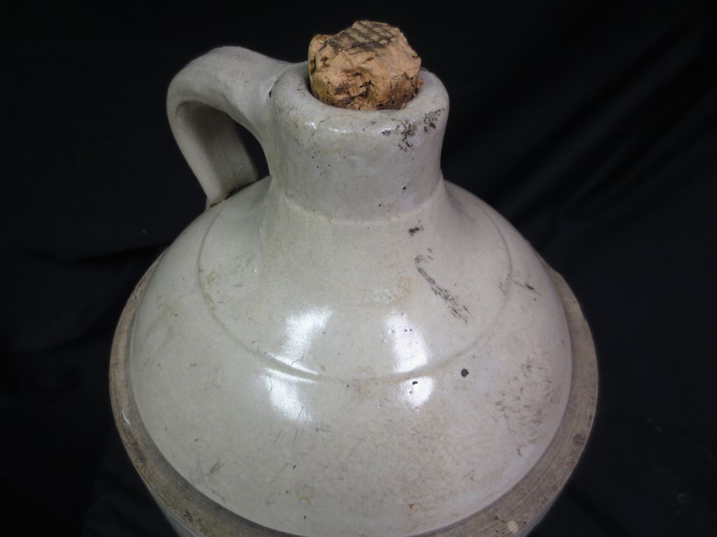 Thos Maher Jr. Jug Crock Stoneware Thos Maher Jr. Jug Crock Stoneware