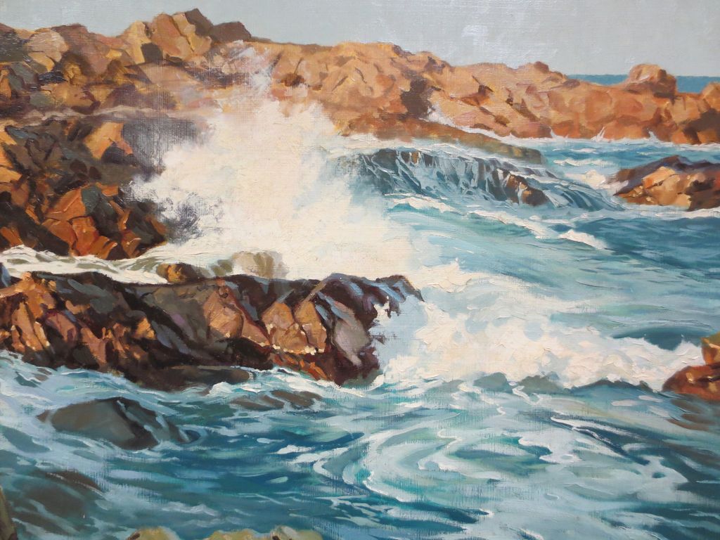 "Sunset" Cape Ann, Mass. by Jack Coggins "Sunset" Cape Ann, Mass. by Jack Coggins