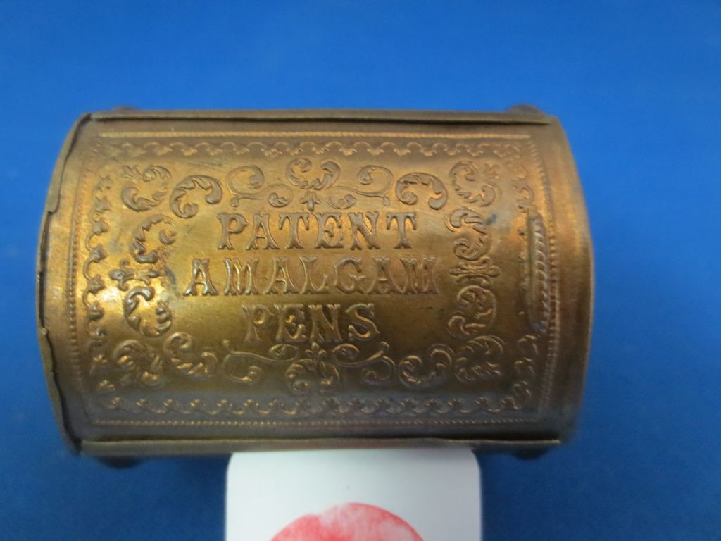 Antique Amalgam Pen Nib Holder Antique Amalgam Pen Nib Holder