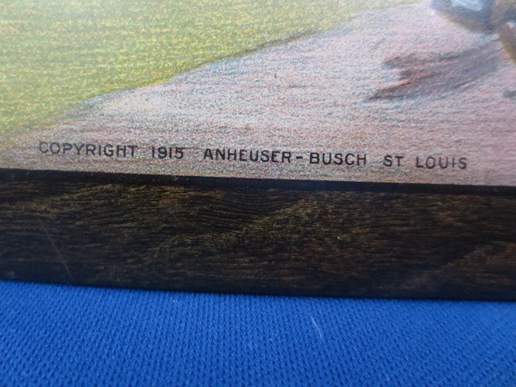 1915 Anheuser Busch Dr. Stork Sign 1915 Anheuser Busch Dr. Stork Sign