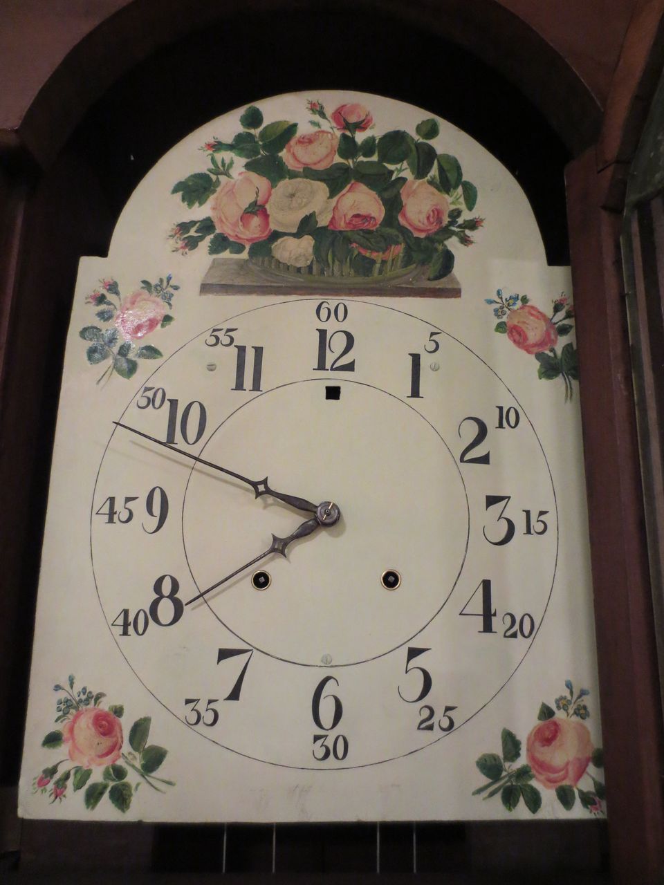 American Chippendale Wood Tall Clock American Chippendale Wood Tall Clock