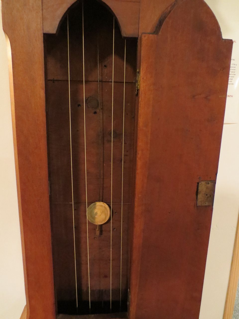 American Chippendale Wood Tall Clock American Chippendale Wood Tall Clock