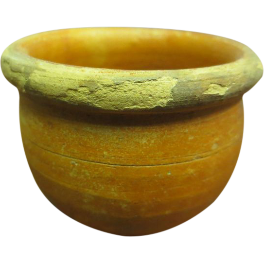Miniature Red Ware Crock Miniature Red Ware Crock