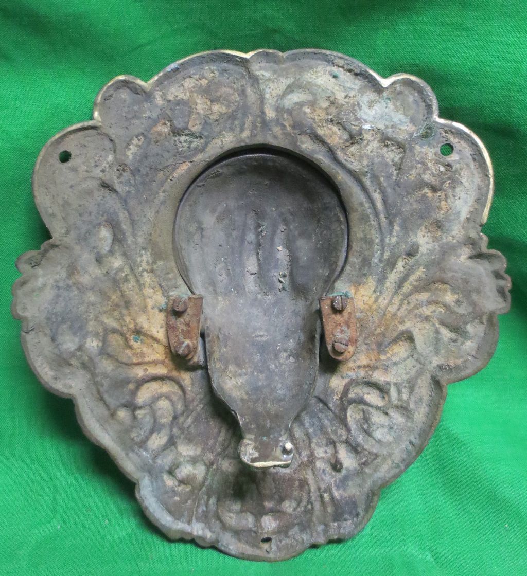 Antique Rare Bronze Billiard Pocket Cover French Ca.1890's Hand Pattern Antique Rare Bronze Billiard Pocket Cover French Ca.1890's Hand Pattern