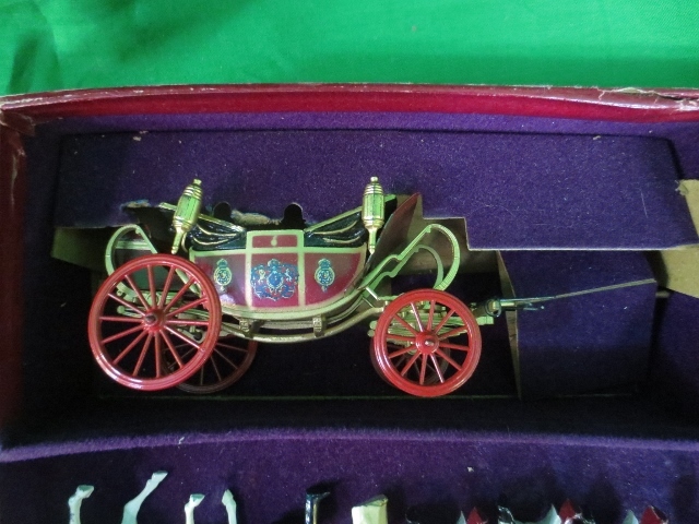 Vintage Britain's Set# 9402 Carriage Horse & Passengers Vintage Britain's Set# 9402 Carriage Horse & Passengers