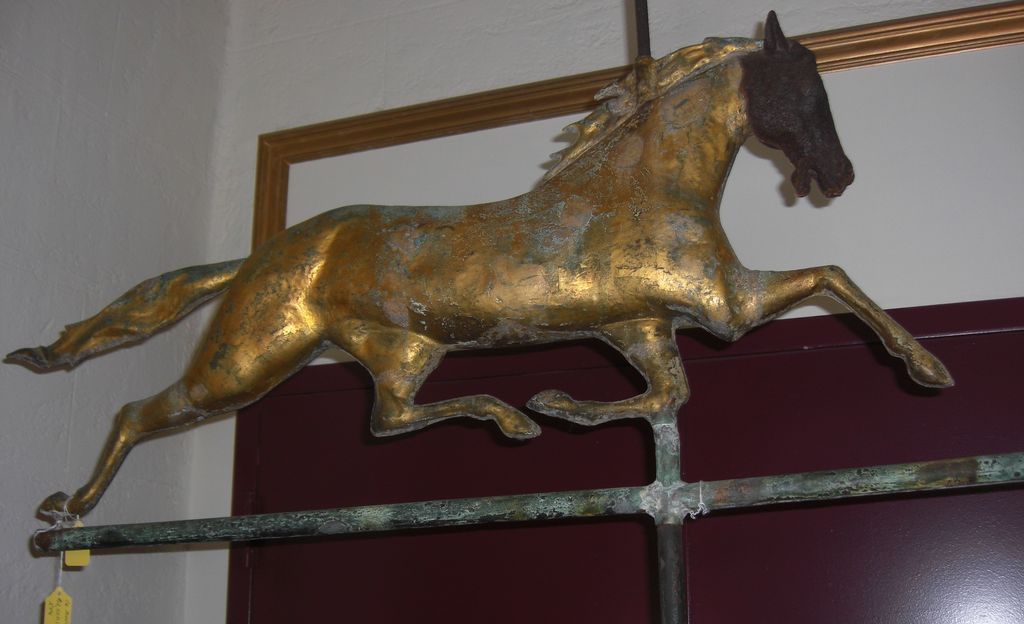 Antique Horse Weathervane Rare Large Size Spectacular! Ca.1863 Antique Horse Weathervane Rare Large Size Spectacular! Ca.1863