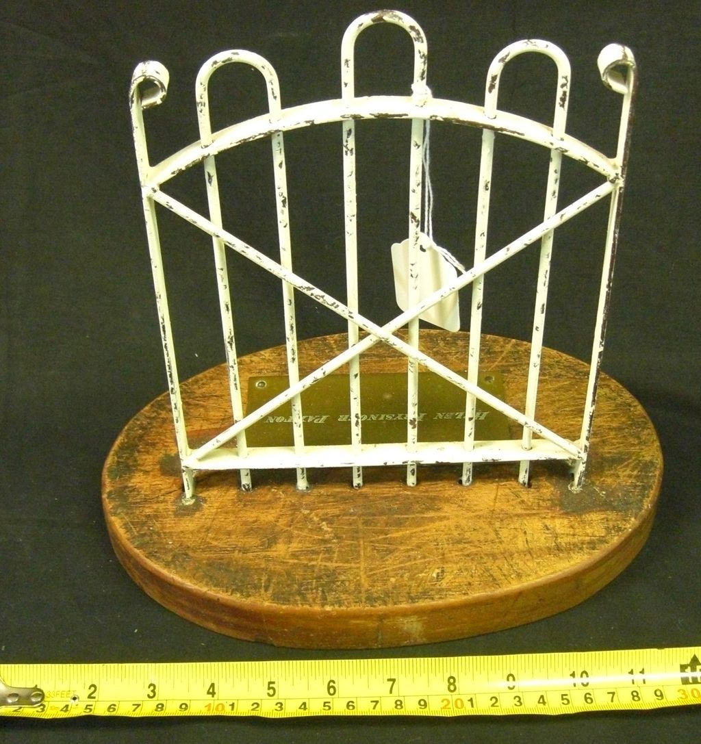 Antique Salesman's Sample of Iron Gate Antique Salesman's Sample of Iron Gate