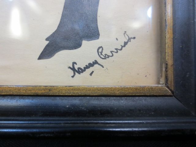 Antique Original Silhouettes of Charles Dicken's Characters Art Antique Original Silhouettes of Charles Dicken's Characters Art