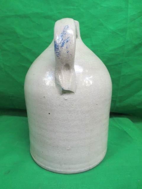 Antique Stoneware Jug Hollander Bros Patterson, New Jersey Antique Stoneware Jug Hollander Bros Patterson, New Jersey