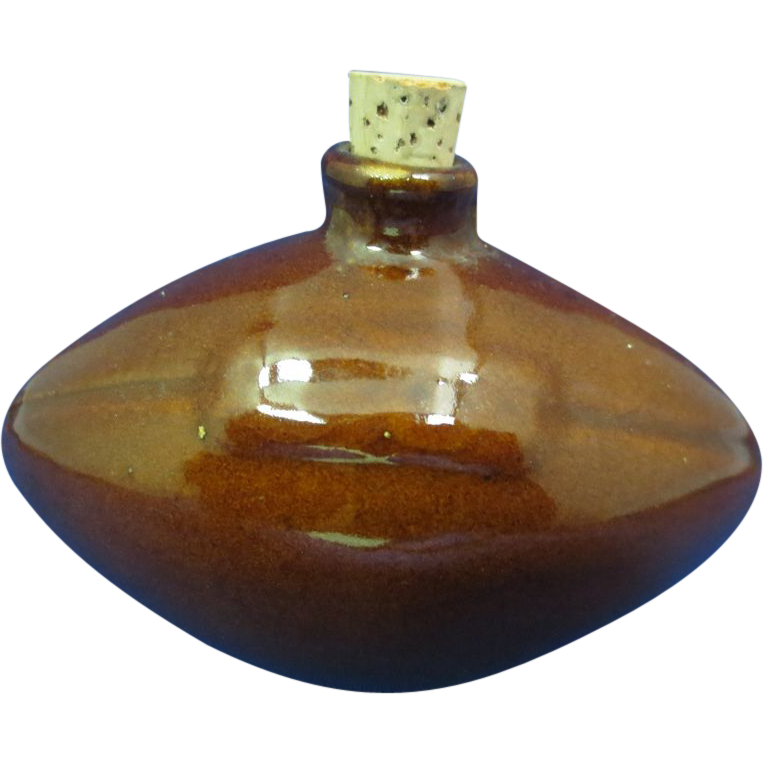Vintage Miniature Football Flask Vintage Miniature Football Flask