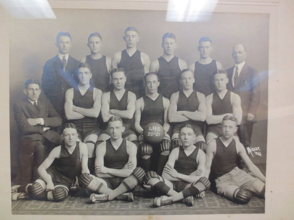 1921 Lancaster PA Basketball Team Photo 1921 Lancaster PA Basketball Team Photo