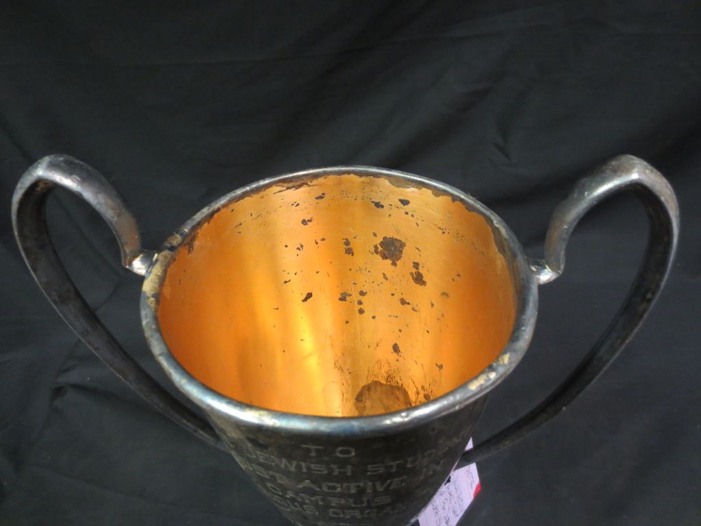 Loving Cup Trophy Dickenson College Jewish Activity Loving Cup Trophy Dickenson College Jewish Activity