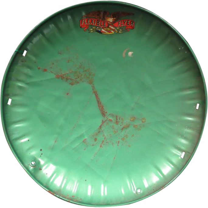 Amazing Flexible Flyer Saucer w/Paper Label Amazing Flexible Flyer Saucer w/Paper Label