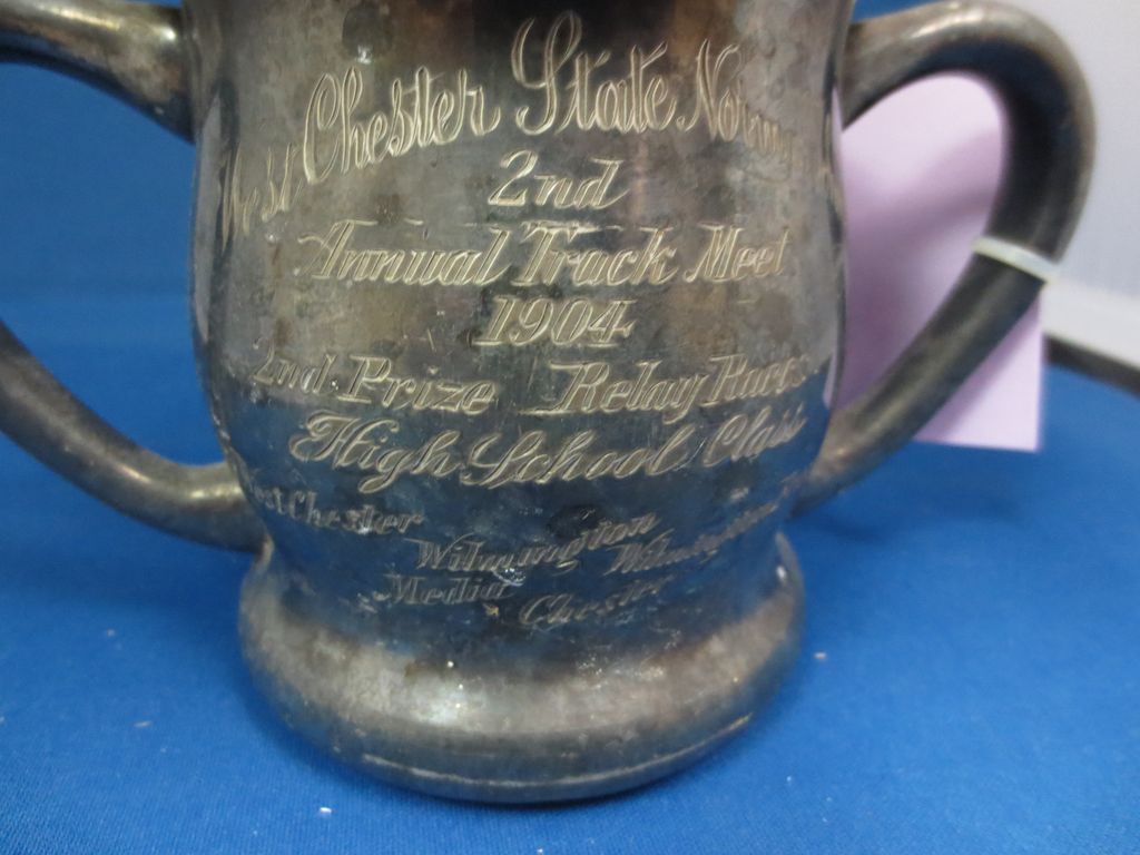 West Chester 2 Handled Loving Cup Trophy-Track West Chester 2 Handled Loving Cup Trophy-Track