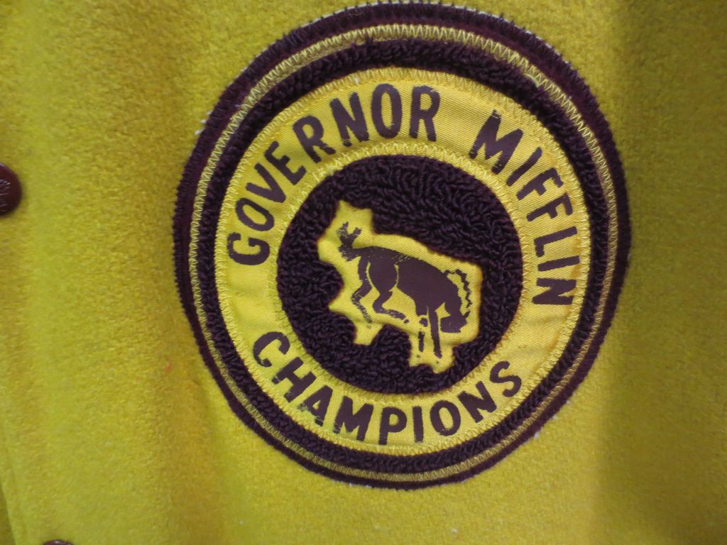 Vintage Governor Mifflin 1970 Letterman Jacket Vintage Governor Mifflin 1970 Letterman Jacket
