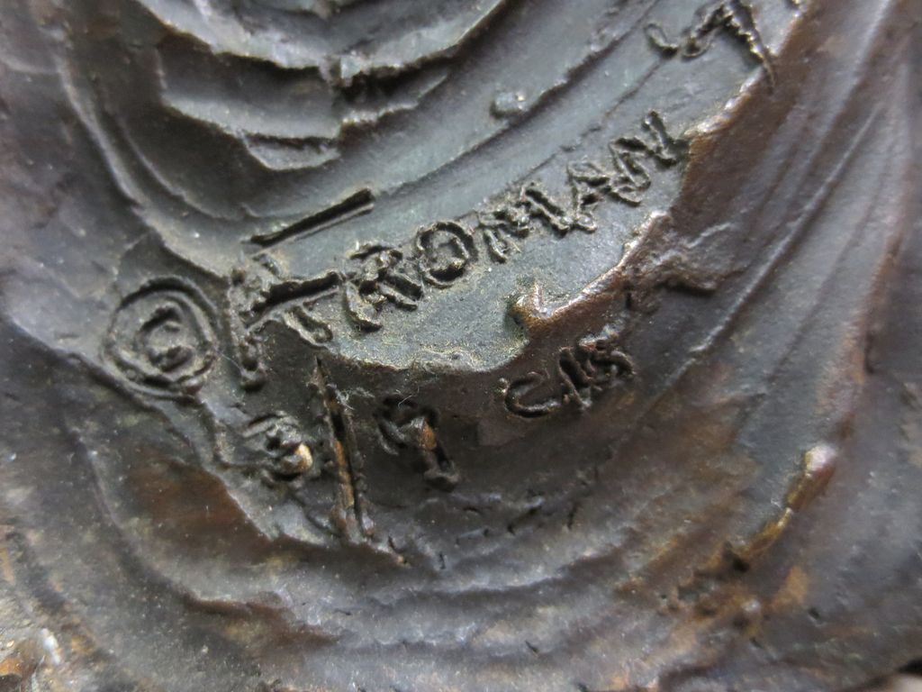 Ann Froman Bronze Sculpture "Women of the Bible" 3/9 Signed Ann Froman Bronze Sculpture "Women of the Bible" 3/9 Signed