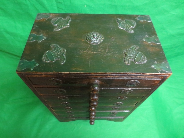 Vintage 1920's 8 Drawer Jelly Box Cupboard Chest of Drawers Miniature Vintage 1920's 8 Drawer Jelly Box Cupboard Chest of Drawers Miniature