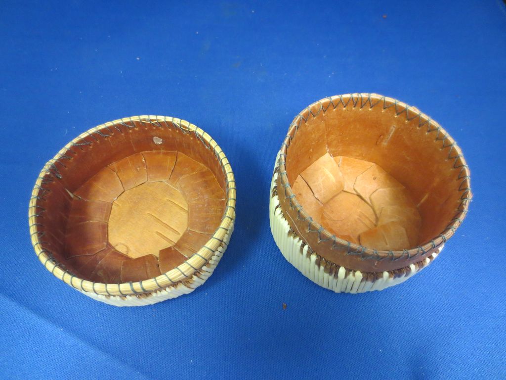 Six Nations Porcupine Quill Jewelry or Trinket Box Six Nations Porcupine Quill Jewelry or Trinket Box