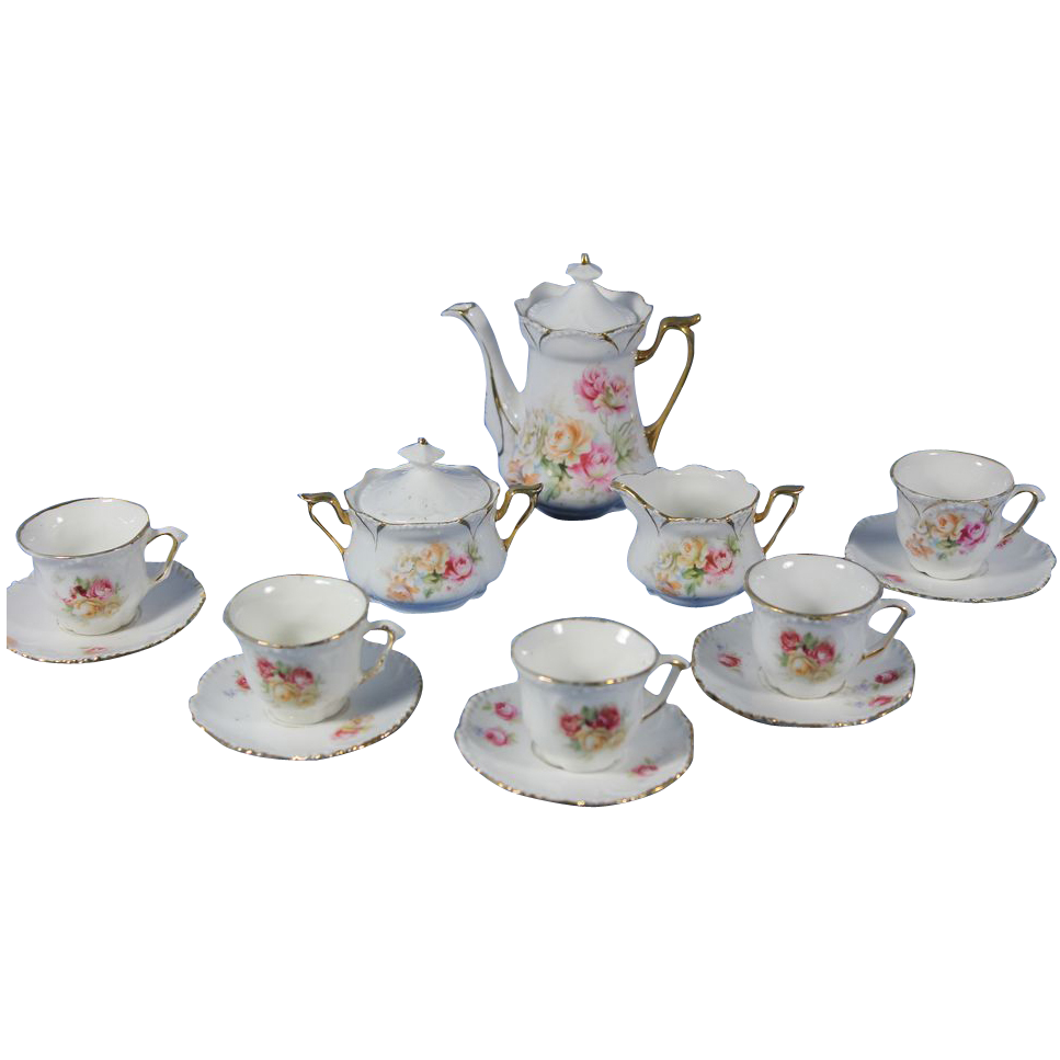 Prussia Doll Size Tea Set Prussia Doll Size Tea Set