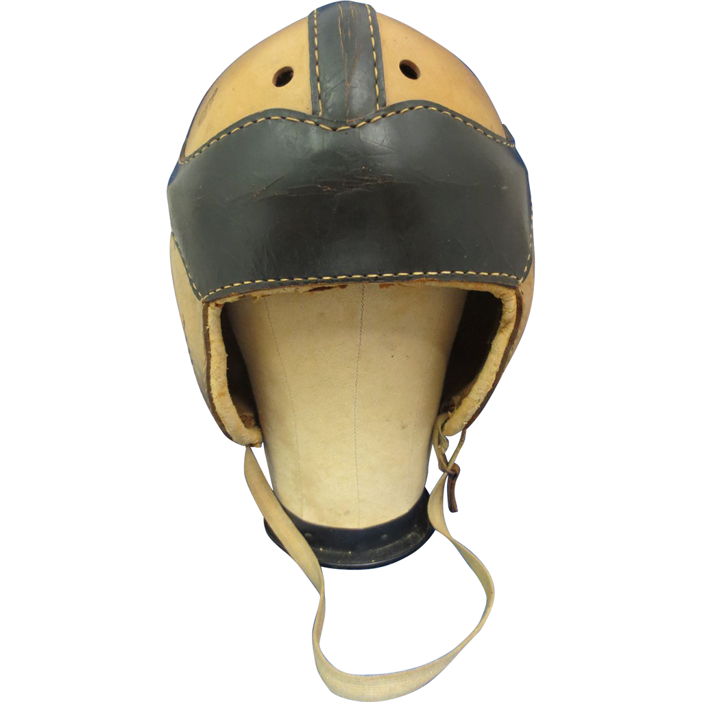 Leather 1940's Goldsmith Helmet Leather 1940's Goldsmith Helmet