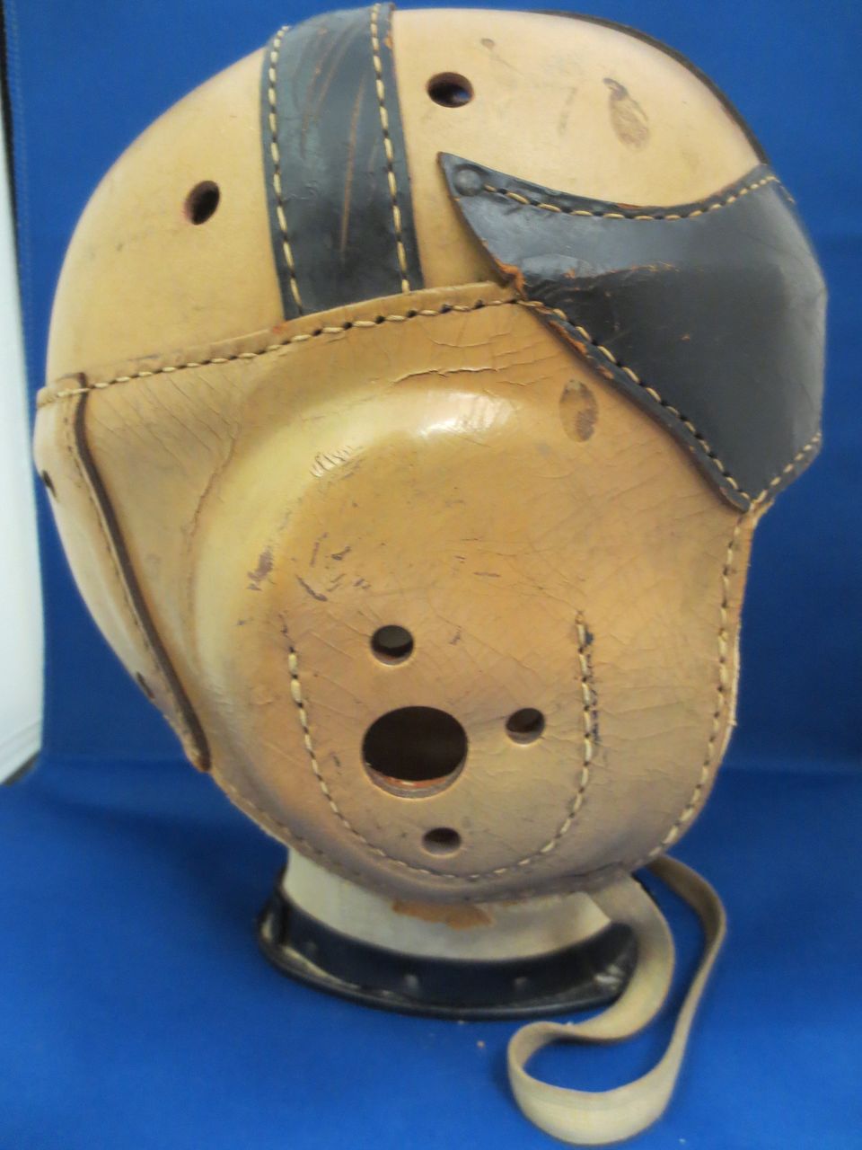 Leather 1940's Goldsmith Helmet Leather 1940's Goldsmith Helmet