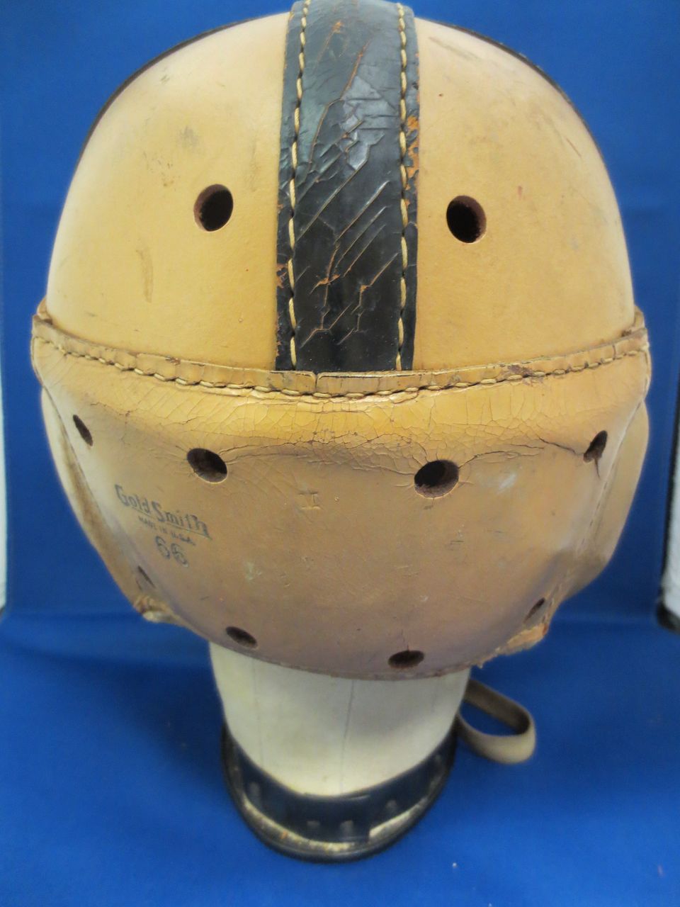 Leather 1940's Goldsmith Helmet Leather 1940's Goldsmith Helmet