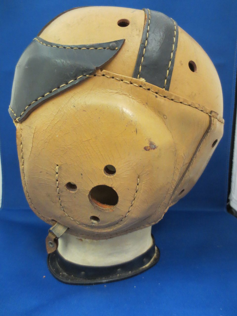 Leather 1940's Goldsmith Helmet Leather 1940's Goldsmith Helmet