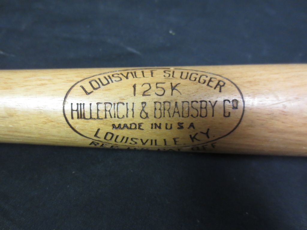 1950's Jackie Robinson Little Leauge Decal Baseball Bat 1950's Jackie Robinson Little Leauge Decal Baseball Bat