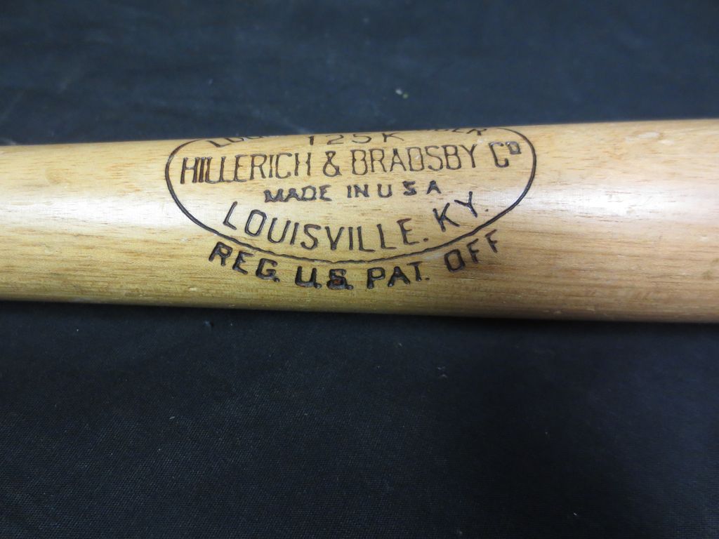 1950's Jackie Robinson Little Leauge Decal Baseball Bat 1950's Jackie Robinson Little Leauge Decal Baseball Bat