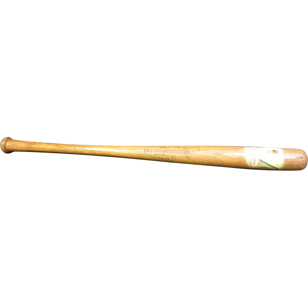 1950's Joe Dimaggio Louisville Slugger L.L. Decal Baseball Bat 1950's Joe Dimaggio Louisville Slugger L.L. Decal Baseball Bat