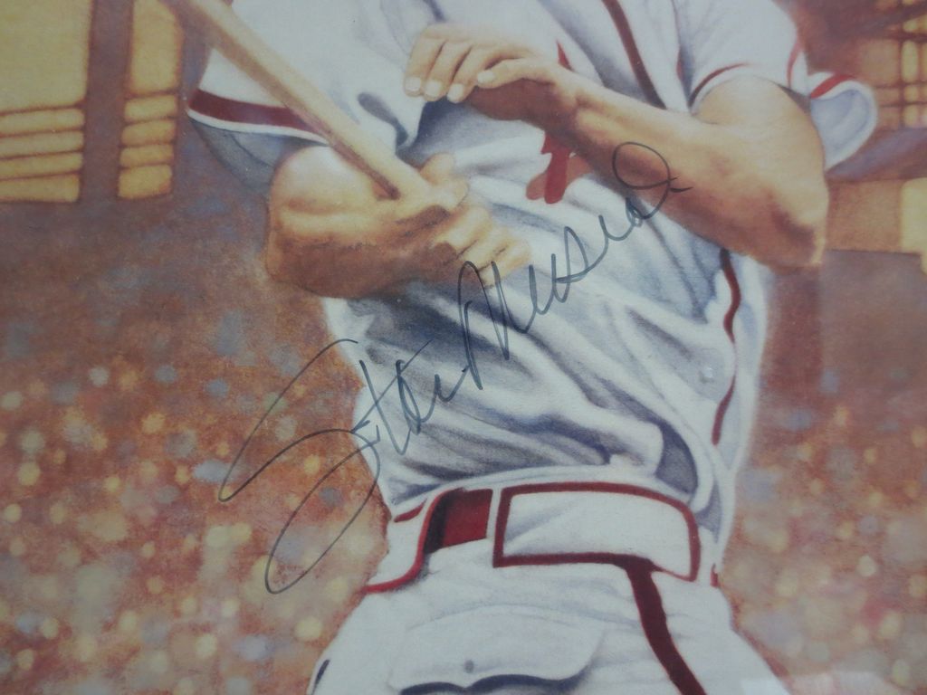 Vintage Stan "The Man" Musial Busch Advertisement Vintage Stan "The Man" Musial Busch Advertisement