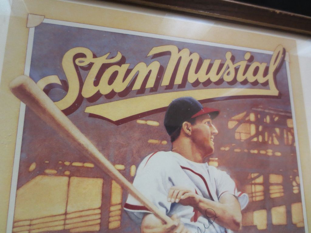 Vintage Stan "The Man" Musial Busch Advertisement Vintage Stan "The Man" Musial Busch Advertisement