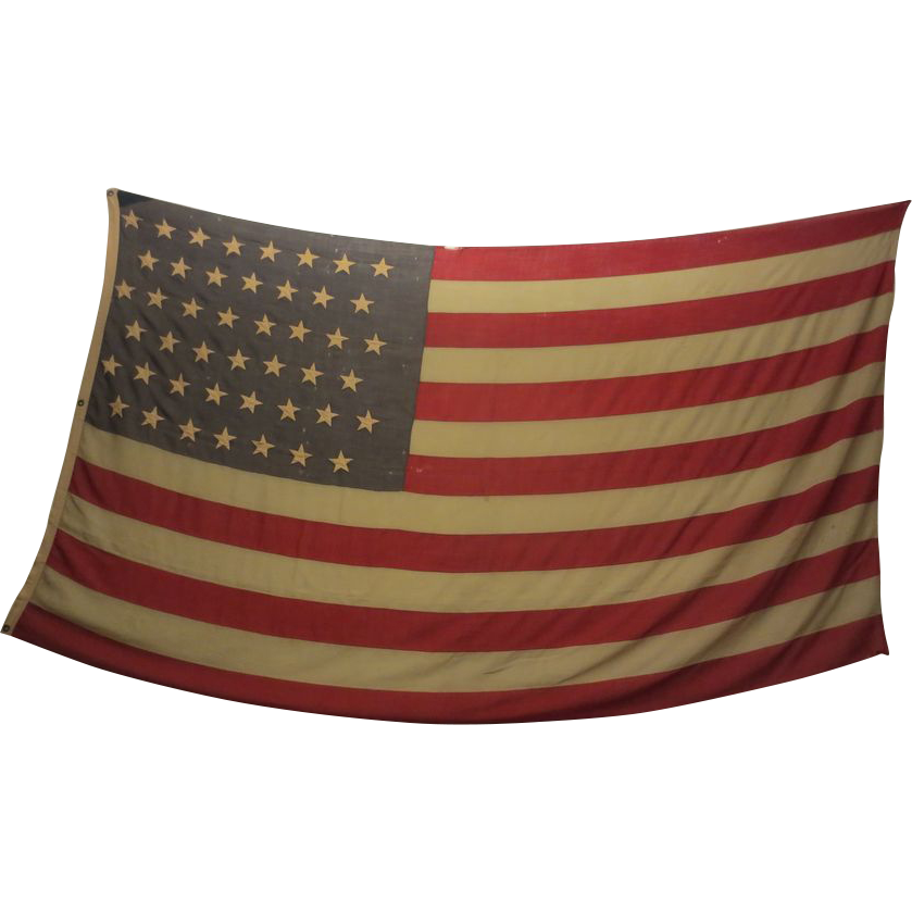 1896-1907 45-Star American Flag Six Feet by Ten feet 1896-1907 45-Star American Flag Six Feet by Ten feet