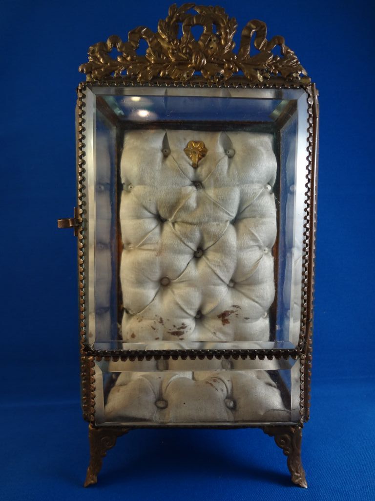 French Ormolu and Glass Vitrine French Ormolu and Glass Vitrine