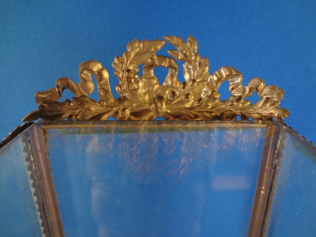 French Ormolu and Glass Vitrine French Ormolu and Glass Vitrine