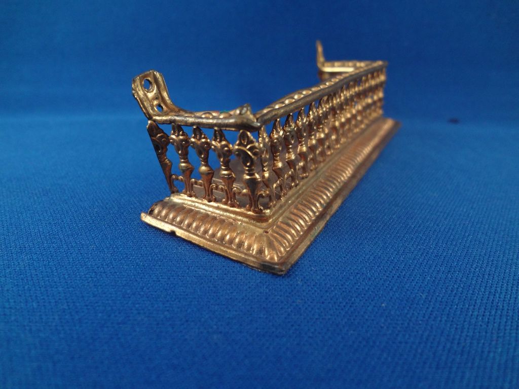 Ormolu Doll House Fireplace Fender Ormolu Doll House Fireplace Fender
