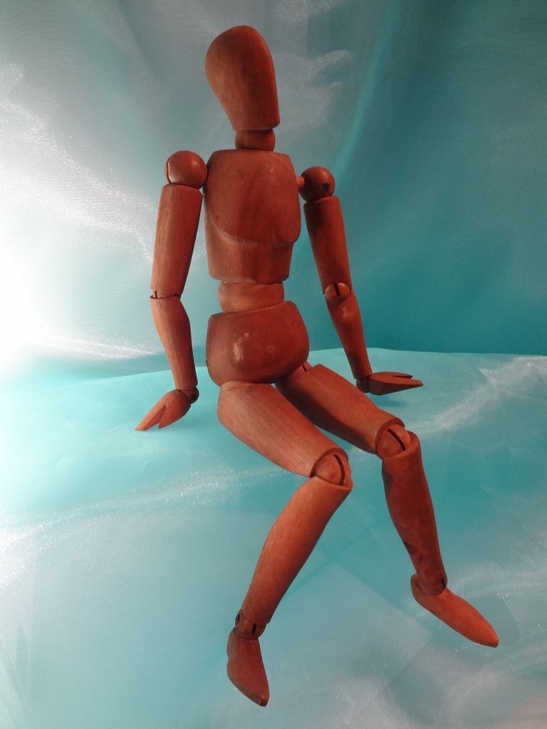 Articulated Female Artist Model; Antique Articulated Female Artist Model; Antique