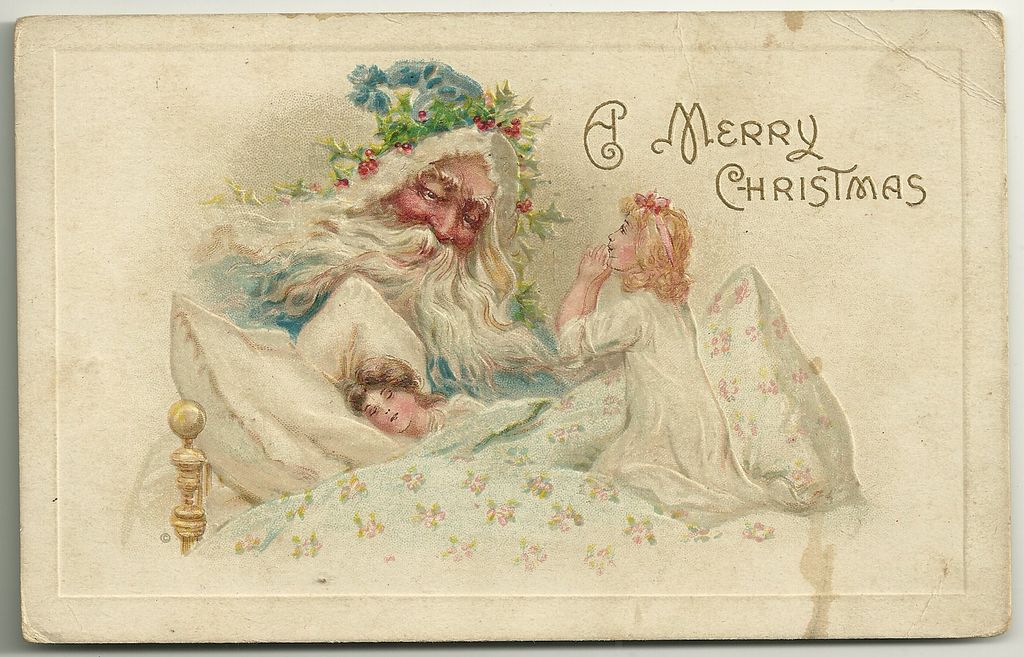 1910 Meeker Christmas Postcard Series Number 586 1910 Meeker Christmas Postcard Series Number 586