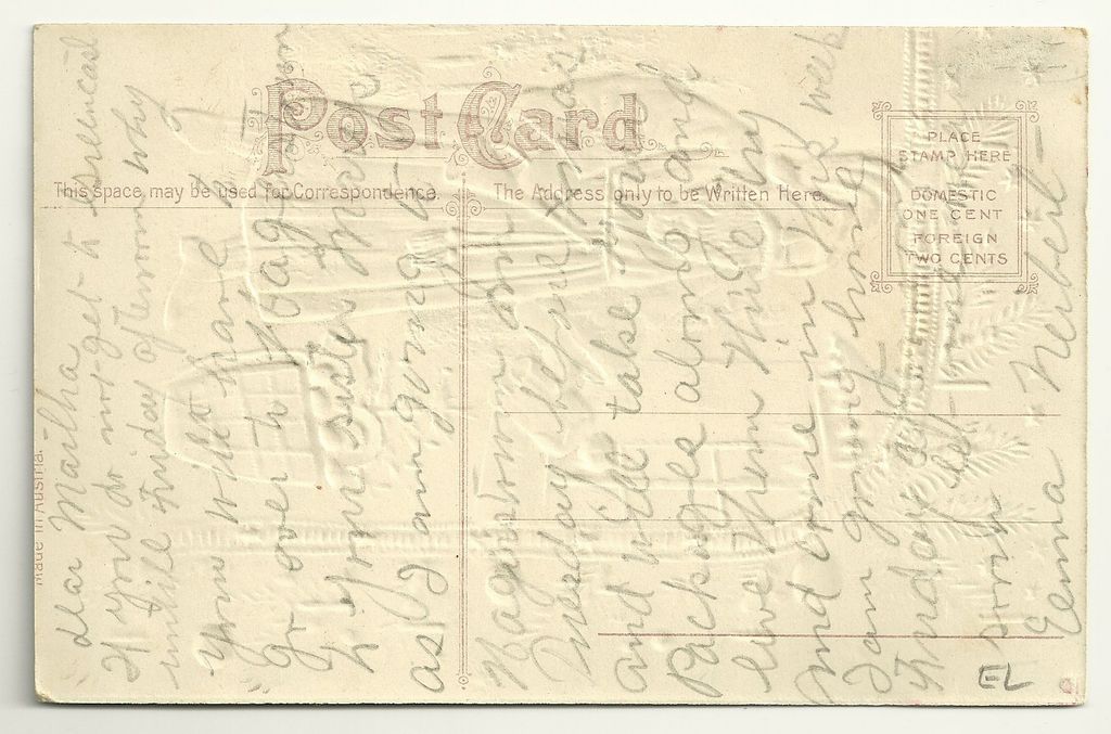 Old World Austrian Santa Postcard Old World Austrian Santa Postcard