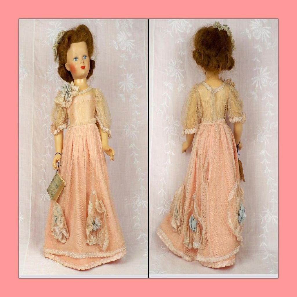 1947 Tagged Monica of Hollywood 20 inch Composition Doll 1947 Tagged Monica of Hollywood 20 inch Composition Doll