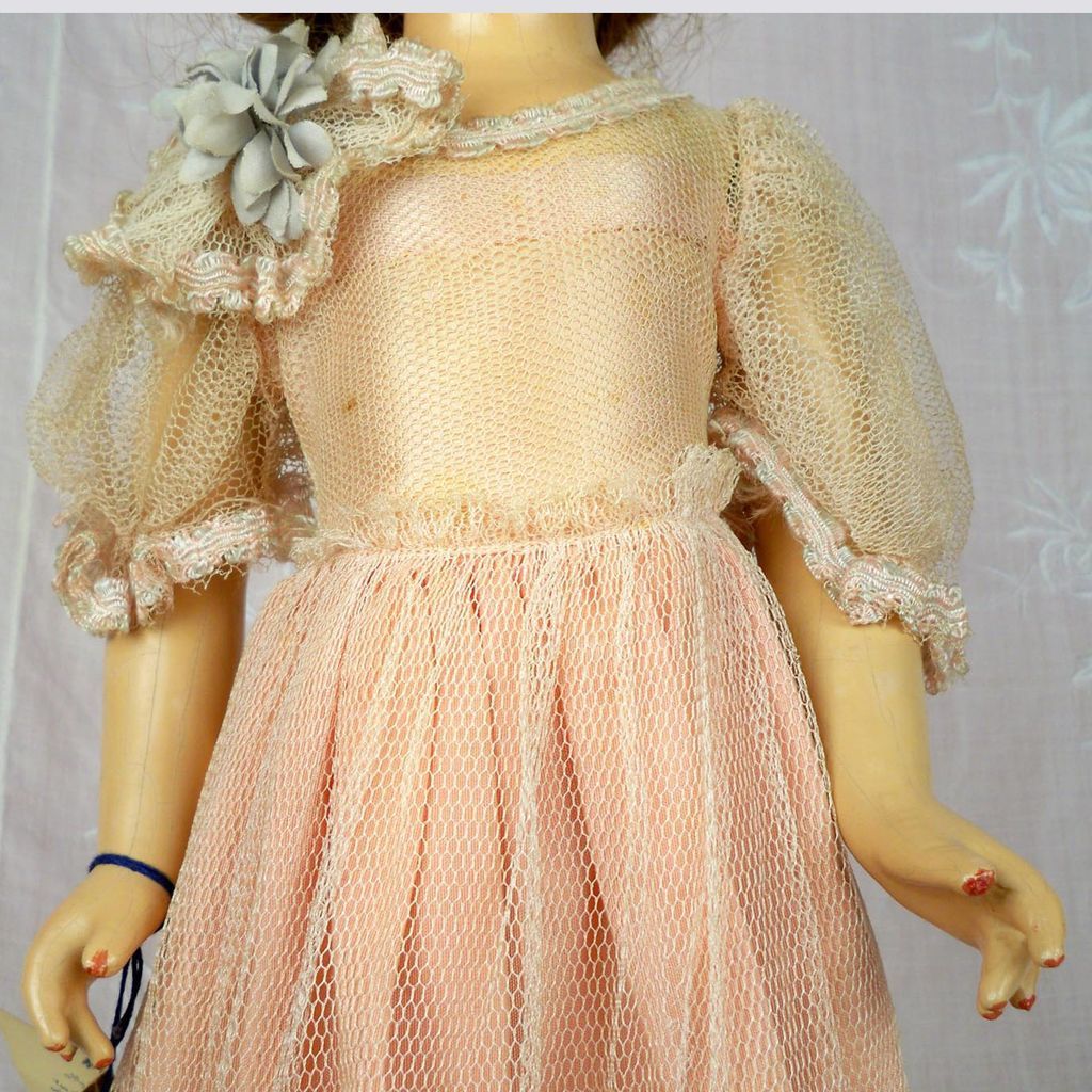 1947 Tagged Monica of Hollywood 20 inch Composition Doll 1947 Tagged Monica of Hollywood 20 inch Composition Doll
