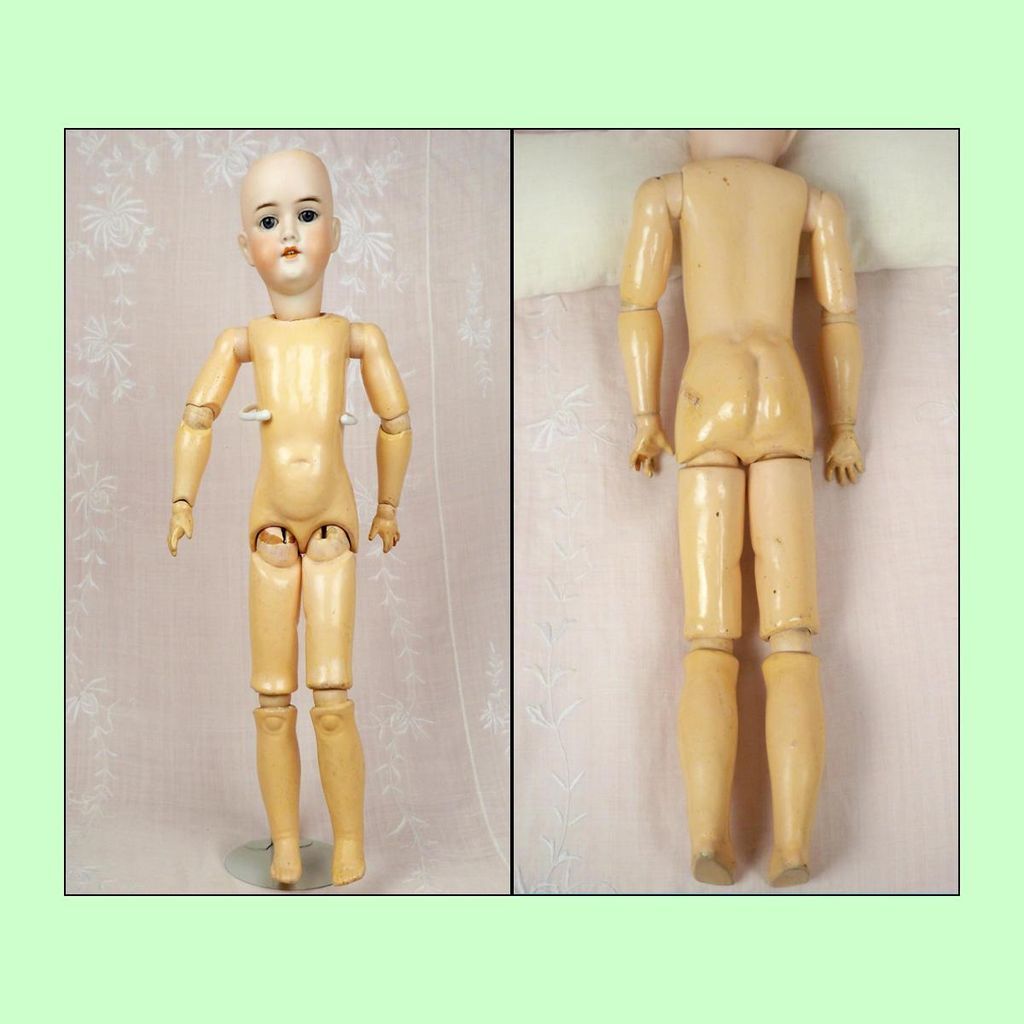 Antique Kley & Hahn / Schoenau & Hoffmeister 22 inch Child, Mold 282 Plus 3 inch Bisque Doll Antique Kley & Hahn / Schoenau & Hoffmeister 22 inch Child, Mold 282 Plus 3 inch Bisque Doll