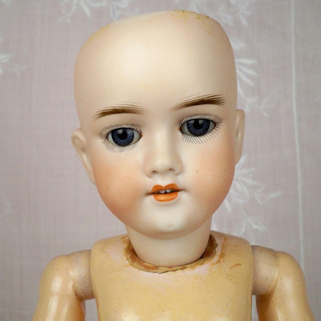 Antique Kley & Hahn / Schoenau & Hoffmeister 22 inch Child, Mold 282 Plus 3 inch Bisque Doll Antique Kley & Hahn / Schoenau & Hoffmeister 22 inch Child, Mold 282 Plus 3 inch Bisque Doll